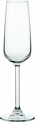 UTOPIA ALLEGRA CHAMPAGNE FLUTE GLASS 6.75OZ (20CL) X6 P440079