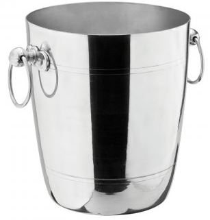 UTOPIA ALUMINIUM WINE BUCKET 7.5Inch H: 8.5Inch - BOX OF 6