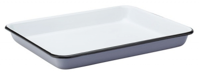 UTOPIA EAGLEENAMEL BAKING TRAY GREY 11Inch (28CM) F50024