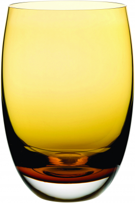 UTOPIA AMBER O TUMBLER 14OZ 40CL