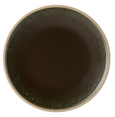 UTOPIA VITRIFIED PORCELAIN PISTACHIO PLATE 8Inch