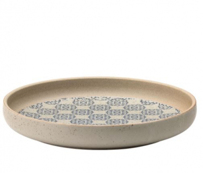 UTOPIA VITRIFIED PORCELAIN PARADOR SHALLOW BOWL 9.8Inch