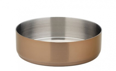 UTOPIA BRUSHED COPPER DIP POT 3Inch (7.5CM) 4OZ (10CL)