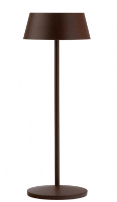 CORTEN MARTINIQUE LAMP 30CM LED CORDLESS