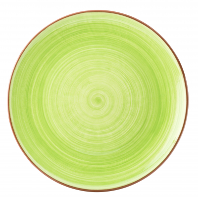 UTOPIA SALSA GREEN PLATE 11Inch 28CM