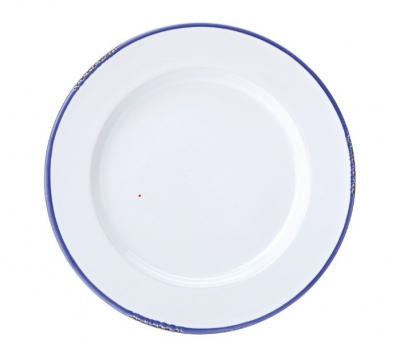 UTOPIA AVEBURY BLUE STONEWARE PLATE 10.2Inch