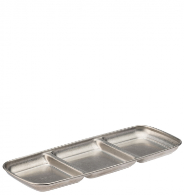 ARTEMIS TRIPLE DIP TRAY 9X3.5Inch (22.5X9CM)