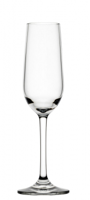 LUCENT POLYCARBONATE OSBORNE FLUTE 6OZ (17 .5CL)