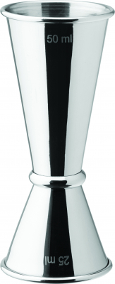 UTOPIA STAINLESS STEEL JIGGER 25/50ML CE F62003-CE