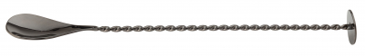 UTOPIA GUNMETAL COCKTAIL MIXING SPOON 11Inch 28CM F91004