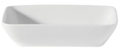UTOPIA WHITE SUPER VITRIFIED PORCELAIN TITAN SERVING DISH 5.1X3.7Inch