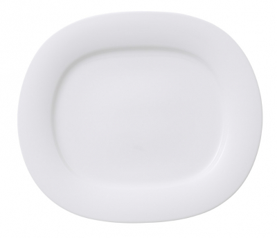 AFFINITY FLAT OVAL PLATE 220X190MM