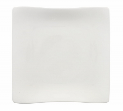 CERA FLAT SQUARE PLATE 28X28CM