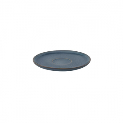 CRAFTED DENIM SAUCER COFFEE CUP 12CM X6