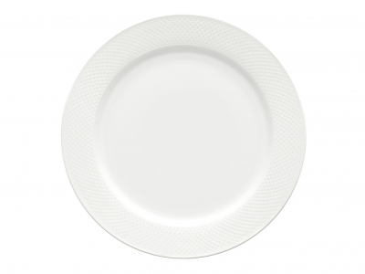 EASY WHITE FLAT PLATE 29CM