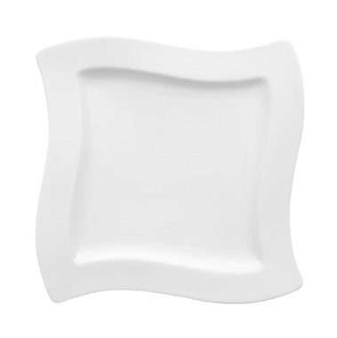 NEW WAVE SALAD PLATE 24X24CM