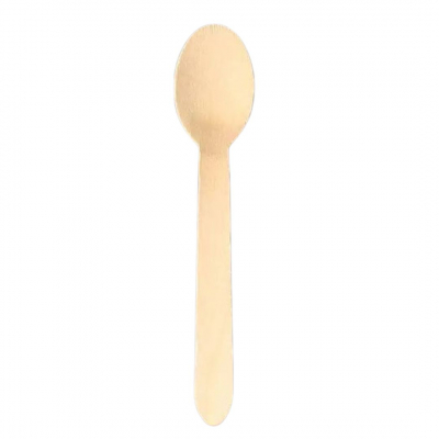 WOODEN DESSERT SPOON