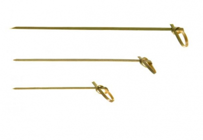 WOODEN SKEWER LOOPED (MUSUBI) 120MM