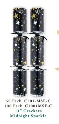 11Inch MIDNIGHT SPARKLE CRACKER X100