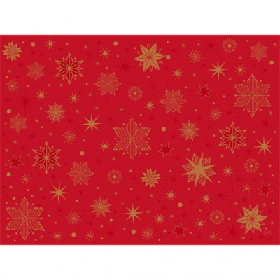 PLACEMATS PAPER 30X40 STARGAZING RED