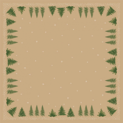 SLIPCOVER BIO DC 84X84CM HUMBLE TREES