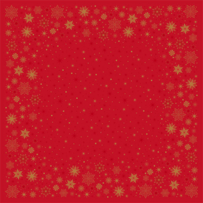 SLIPCOVER D/S 84X84CM STARGAZING RED
