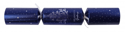 12Inch BLUE & SILVER TREE CRACKERS