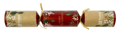11Inch TRUSSELL RED KRAFT FOLIAGE CRACKERS