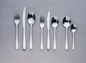 ELIA ZEPHYR STAINLESS STEEL SERVING FORK 18/10