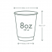 8oz VEGWARE FEEL GOOD DOUBLE WALL CUP (79 SERIES)