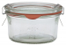 GENWARE WECK JAR & LID 16.5CL/5.85OZ X12 WECK976 GENWARE WECK JAR & LID 16.5CL/5.85OZ X12 WECK976