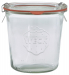 GENWARE WECK JAR & LID 58CL/20.4OZ X6 WECK742